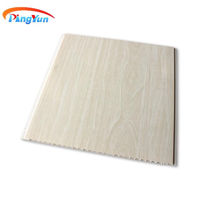 Gran oferta de Colombia, panel de techo de pvc laminado para decoración de interiores, tablero de techo de pvc